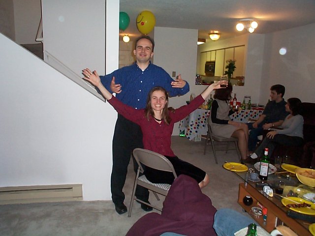 At Eduard's 31 year birthday party
(Click on the picture for the full-size version)