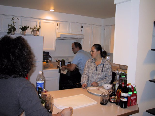 Thanksgiving 2001 at Willy
(Click on the picture for the full-size version)