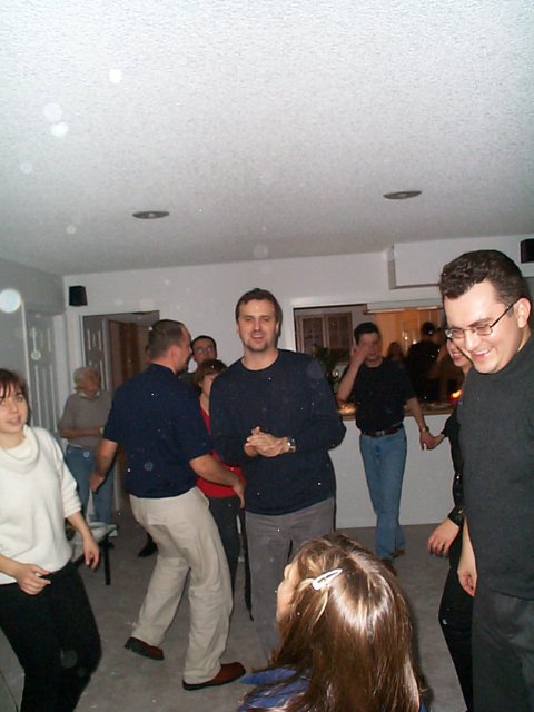 Alin Constantin's Photography - House warming party at Dan & Alina, 11/30/2001
(Click on the picture for the full-size version)