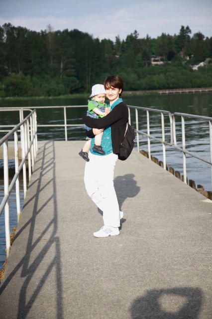 In Juanita park
(Click on the picture for the full-size version)