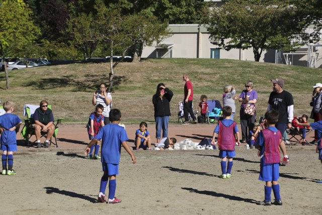 First day of soccer, Lake Hills Soccer Club, 9/13
(Click on the picture for the full-size version)