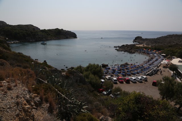 At beaches, Afantou
(Click on the picture for the full-size version)