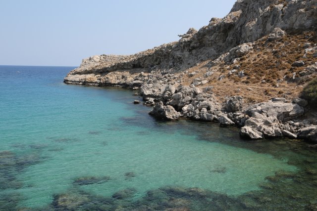 At beaches, Afantou
(Click on the picture for the full-size version)