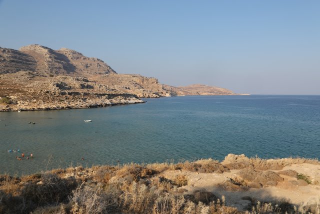 At beaches, Afantou
(Click on the picture for the full-size version)