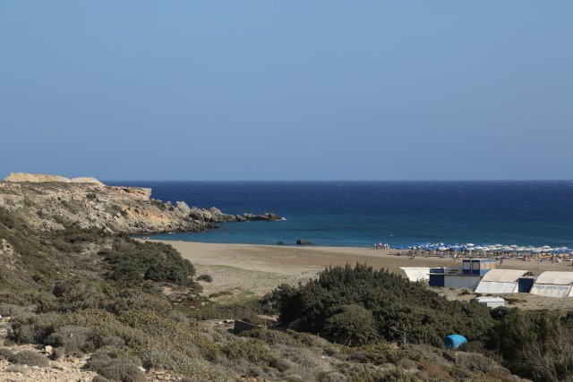 Prasonisi, south Rhodes
(Click on the picture for the full-size version)