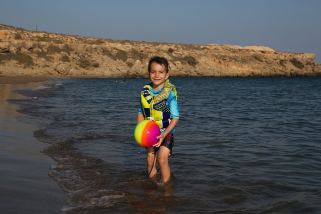 Prasonisi, south Rhodes
(Click on the picture for the full-size version)