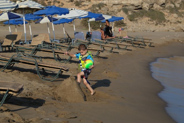 Prasonisi, south Rhodes
(Click on the picture for the full-size version)