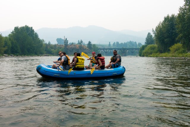 Rafting Wenatchee River
(Click on the picture for the full-size version)