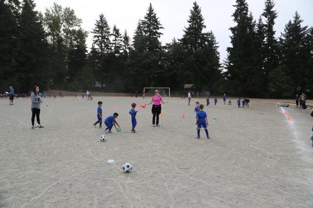 Radu's first Lake Hills soccer match
(Click on the picture for the full-size version)