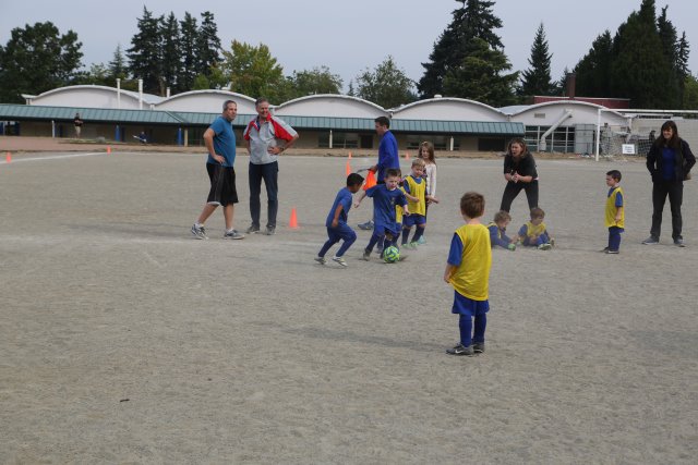 Radu's first Lake Hills soccer match
(Click on the picture for the full-size version)