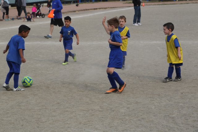 Radu's first Lake Hills soccer match
(Click on the picture for the full-size version)