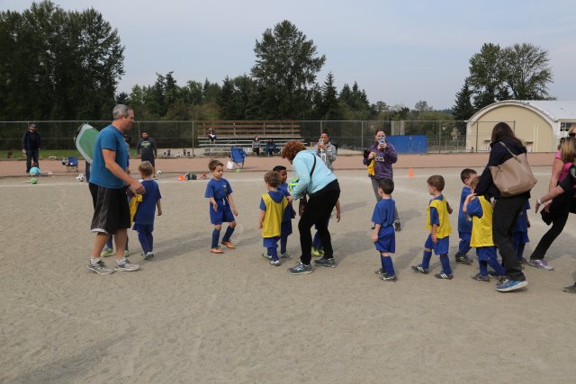 Radu's first Lake Hills soccer match
(Click on the picture for the full-size version)