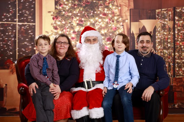 With Santa
(Click on the picture for the full-size version)