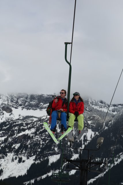 Last ski day and Powederpigs Snake, 3/18
(Click on the picture for the full-size version)