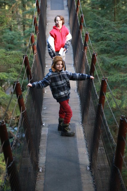 Capilano suspension bridge, 2/24
(Click on the picture for the full-size version)